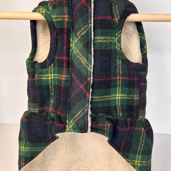 Sherpa lined plaid coat - Picture 8 of 12